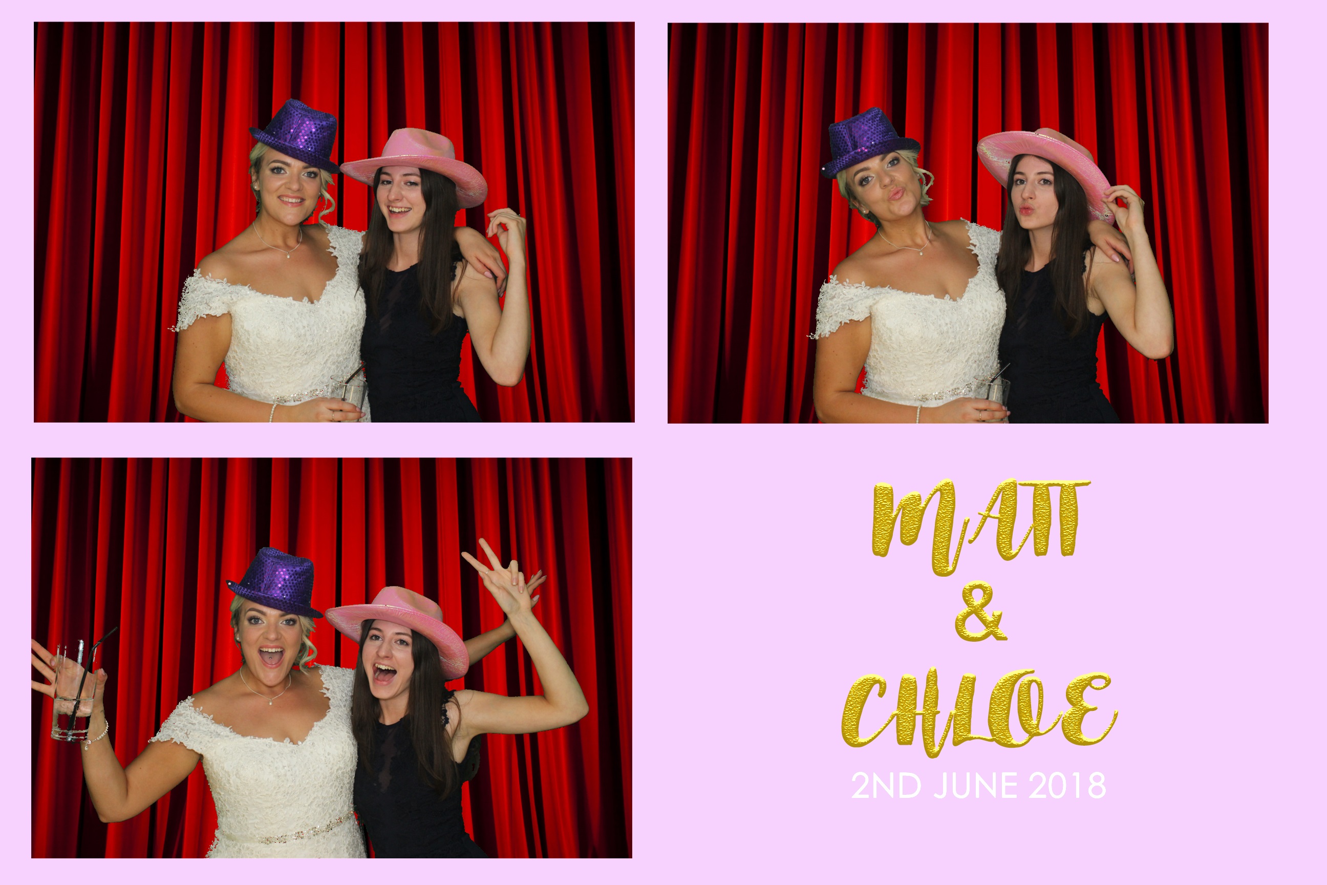 Matt & Chloe  | View more photos from the event at images.mobile-photo-booth.com/u/MobilePhotoBoothUK/Matt-Chloe